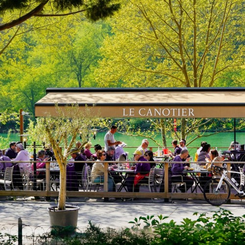 Une parenthèse les pieds dans l’eau au Canotier, près de Lyon