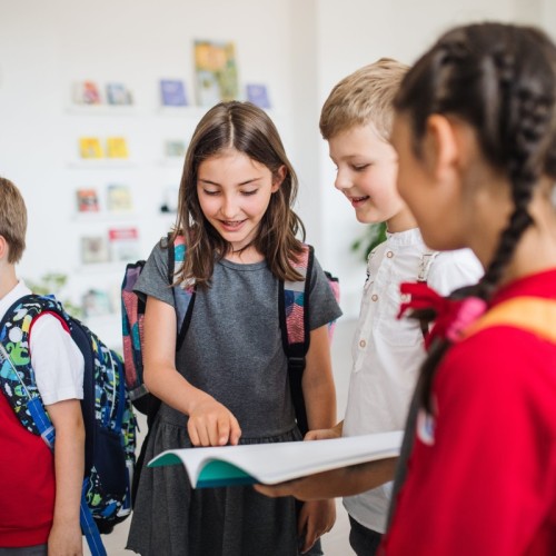 Bordeaux : les élèves de retour à l'école 🎒
