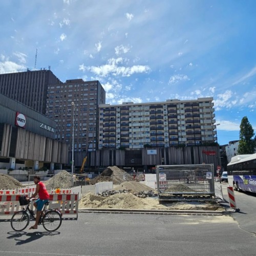 Nouvelle phase de travaux aux Halles