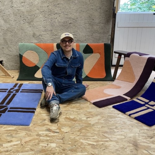 Des tapis tuftés pour la French Design Week 🎨