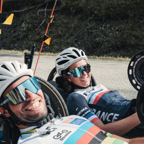 2 isérois, Anaïs Vincent et Florian Jouanny à l'assaut de sept cols alpins