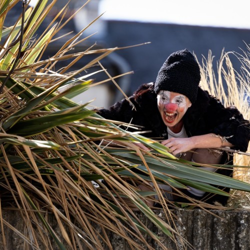 À Rennes, Christelle Kerdavid se met dans la peau du Clown Pétrole
