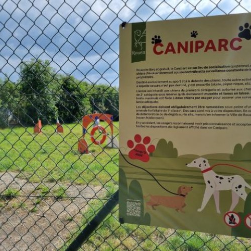 Un nouveau parc pour les toutous inauguré à Rouen