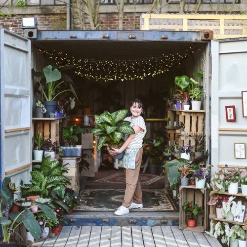 Un café jardinerie en plein centre-ville de Rouen