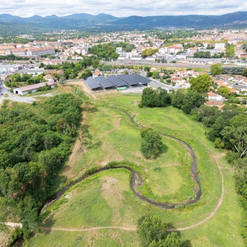 Lancement du futur Parc des Dagneaux à Riom près de Clermont-Ferrand