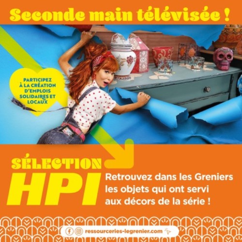 Les décors de HPI vendus au Grenier, le réseau de ressourceries autour de Lille