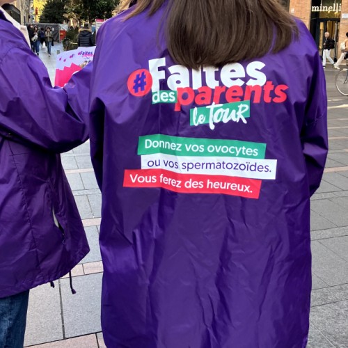 Un bus pour le don d'ovocytes de passage à Rouen