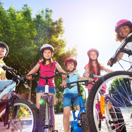 Mettre les enfants à vélo 🚲