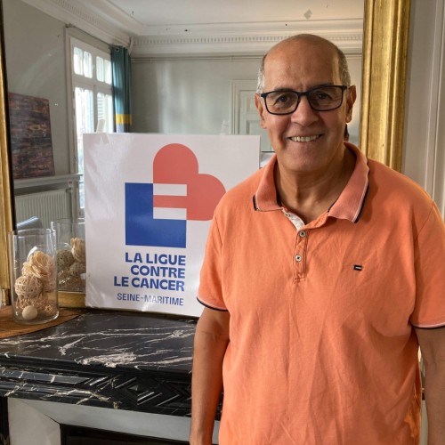 Ahmed Benhammouda, président du Comité de la Ligue contre le cancer en Seine-Maritime