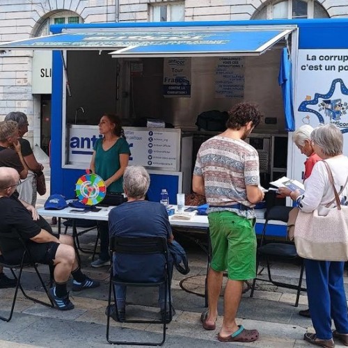 Anticor fait étape à Strasbourg 🚐