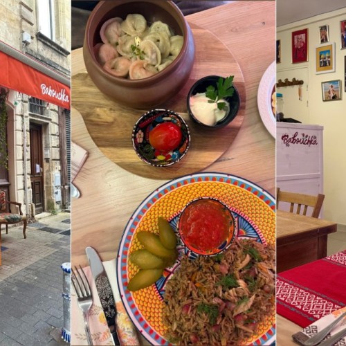 Nouveau restaurant slave à Bordeaux