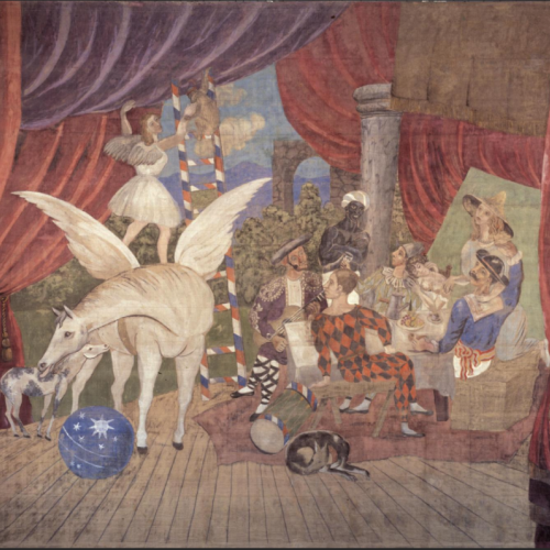 L'Opéra de Lille expose un rideau de scène peint par Pablo Picasso