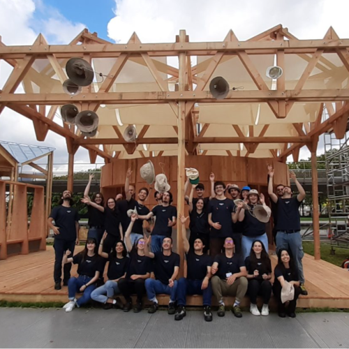 Le pavillon "Le Vélodôme" des JO de Paris 2024 conçu à Clermont-Ferrand s’installe à Cébazat