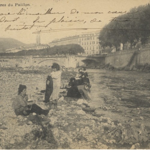 Le saviez-vous ? Autrefois, le Paillon était visible en ville 💦