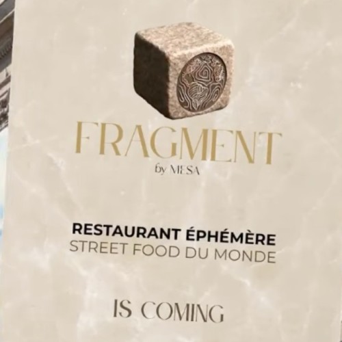 Le restaurant éphémère Fragment ouvert tout le mois de septembre à Lille