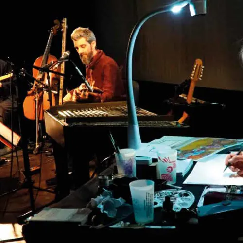 Concert dessiné à la Maison de la Culture à Clermont-Ferrand