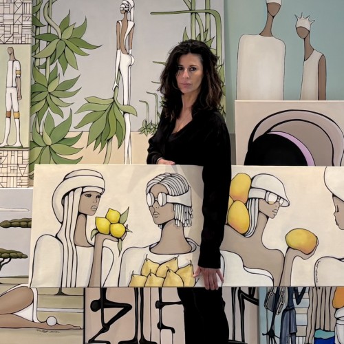 Le portrait : Françoise Dedon, peintre contemporaine 🎨