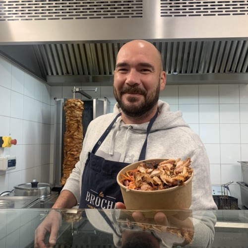 On a testé la salade kebab de chez La Broche à Lille