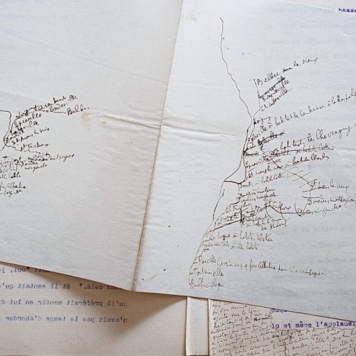 Des manuscrits rares de Marcel Proust en vente