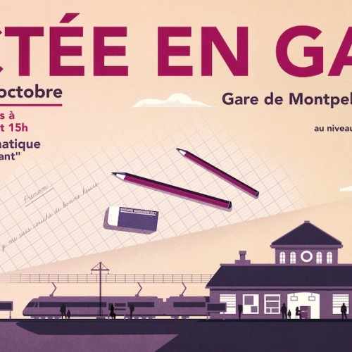 La Dictée en gare fait étape ce 1er octobre à Saint-Roch