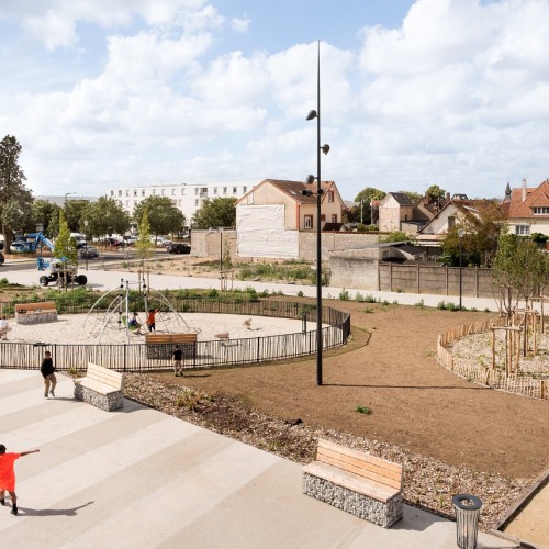 Un nouveau centre-ville dans un quartier prioritaire près de Rouen