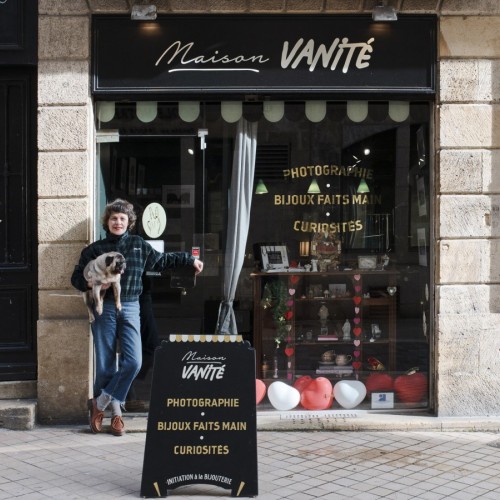 Julie Gaujour, créatrice de bijoux éthiques à Bordeaux