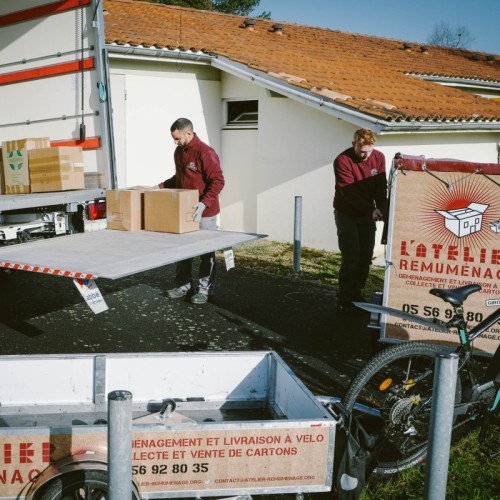 Un service de déménagement solidaire à Bordeaux