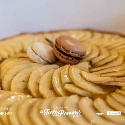 Un concours de tartes aux pommes à Rouen