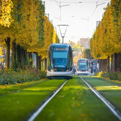 Le tram F circule à vide dès ce soir à l’ouest de Strasbourg 