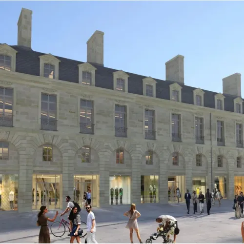 Où en sont les travaux du futur hôtel de la place Gambetta, à Bordeaux ?