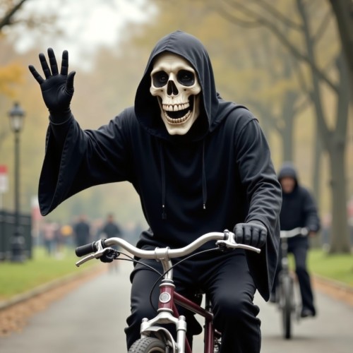 Halloween : Frissons garantis à vélo pour une visite insolite