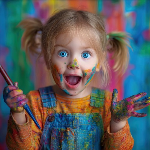 Un atelier pour créer une œuvre collective en famille à Rouen