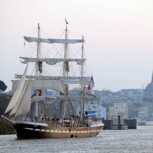 Dans les coulisses du Belem 