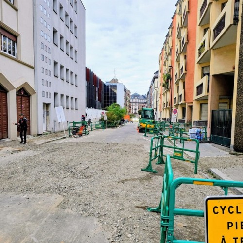 La rue des Bonnes Gens végétalisée