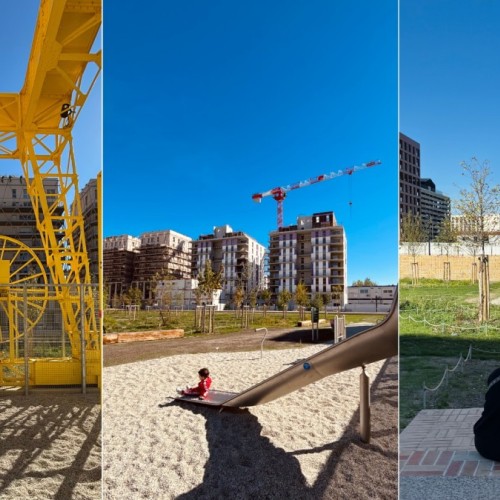 Un nouveau parc dans le quartier d'Armagnac à Bordeaux