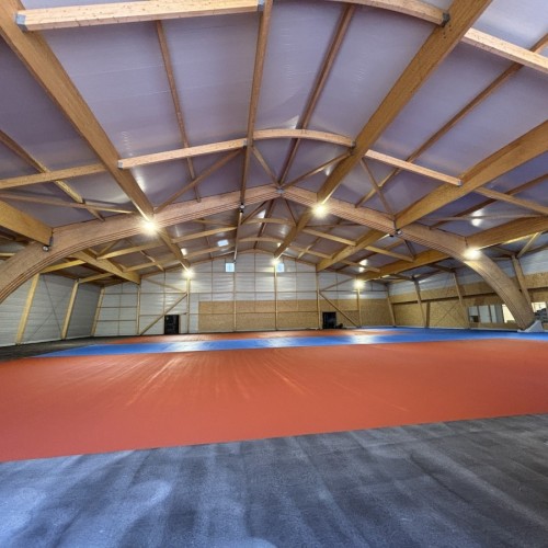 Près de Rennes, un nouveau complexe sportif dédié aux sport de raquette