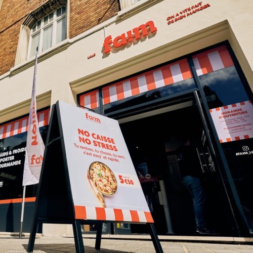"Faim", le nouveau concept de Flunch à Lille, où on ne passe pas à la caisse