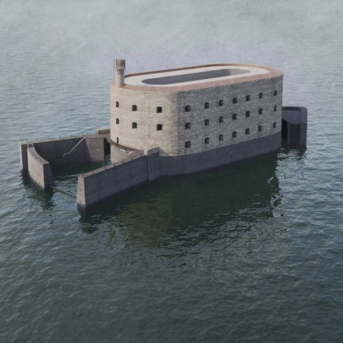 Le Fort Boyard en travaux pour sa sauvegarde