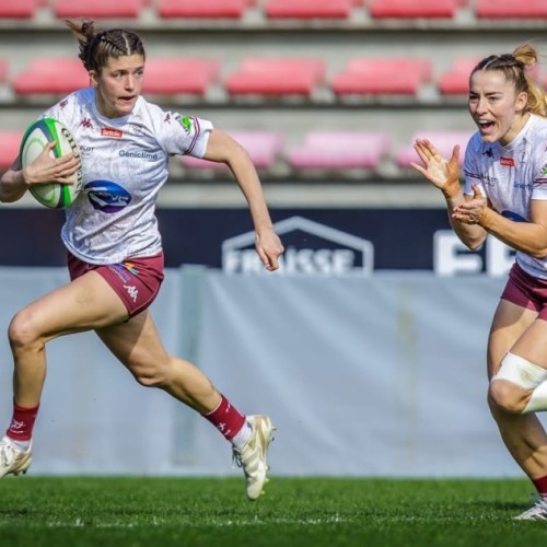Morgane Bourgeois, joueuse des Lionnes du Stade Bordelais et de l'Équipe de France