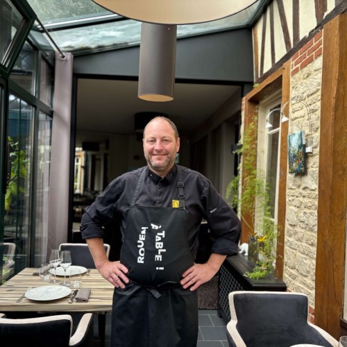 Rencontre avec Christophe Mauduit, le chef normand qui parraine Rouen à Table