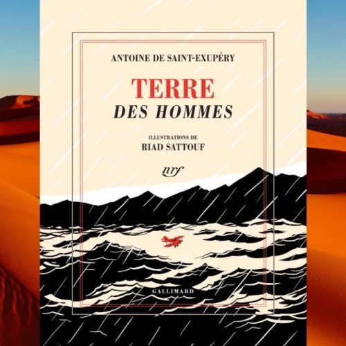 Quand Riad Satouf rend hommage à Antoine de Saint-Exupéry ✏️
