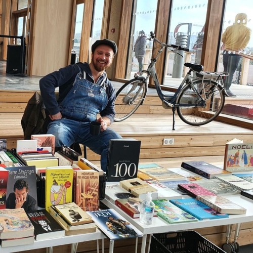 Bicloubook, la librairie itinérante à Lille