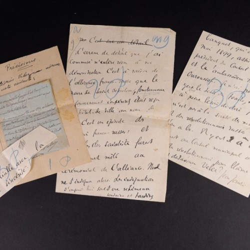 Rennes : des manuscrits inédits de Jean Jaurès vendus aux enchères