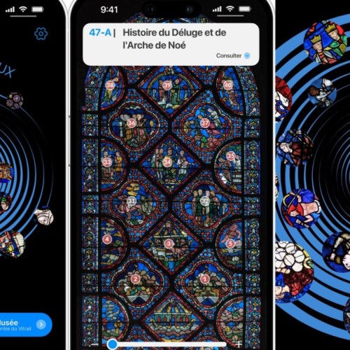 Une application mobile pour les vitraux de Chartres