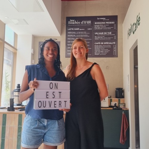 Yvonne Schutten et Clémence Gervais, entrepreneures positives