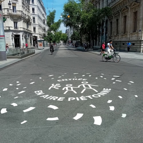 Les rues piétonnes à Lyon : « oui mais »