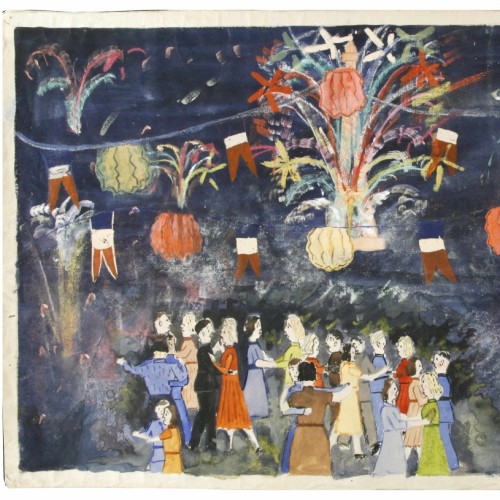 Des dessins d'enfants en temps de guerre exposés à Rouen