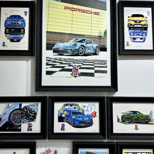 Une galerie pour les passionnés d'automobile à Rouen