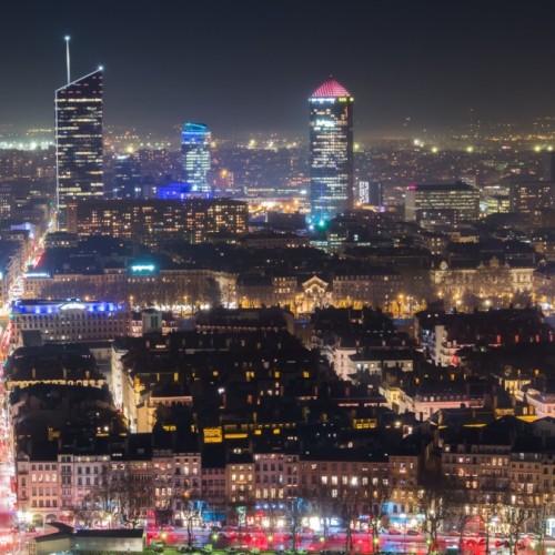 Lancement des illuminations à Lyon
