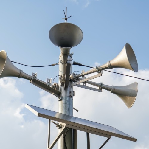 Maintenance et tests sonores des sirènes SAIP à Clermont-Ferrand